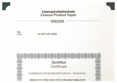 EATON LIC-OPT-1ST-LEVEL Lizenz    140391 