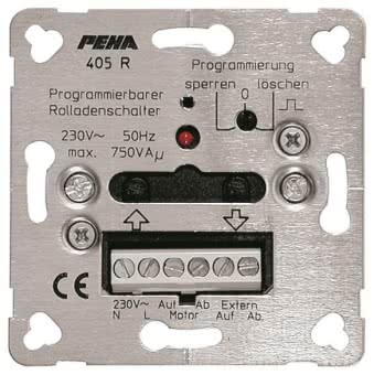 PEHA Rollladenschalter UP   D 405 R O.A. 