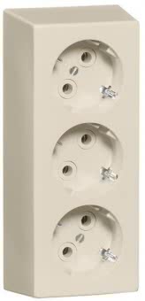 PEHA AP Schuko für Winkel-Stecker   6303 