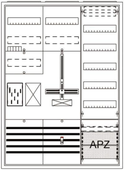 Striebel Komplettschrank AP       BA37CC 