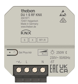 Theben KNX                 DU 1 S RF KNX 