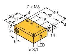 TURCK Induktiver Sensor    NI4-Q12-AZ31X 