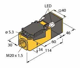 TURCK Induktiver     BI15-CP40-FZ3X2/S97 