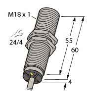 Turck Induktiver Sensor      BI5-M18-LIU 