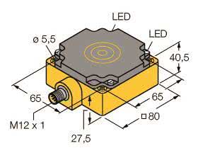 Turck Induktiver  NI75U-CP80-AP6X2-H1141 