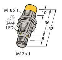 Turck Induktiver   NI12U-EM18-AN6X-H1141 