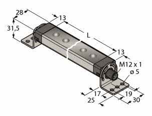 Turck Arbeitsleuchten   WLS28-2XWR-570XQ 