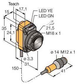 Turck Opto Sensor          QS18EP6XLPCQ5 