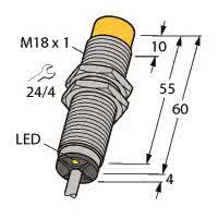 TURCK NI8-M18-AZ3X,         NI8-M18-AZ3X 