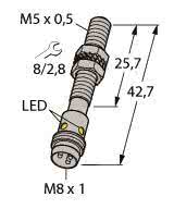 Turck Induktiver     BI1-EG05-AN6X-V1331 