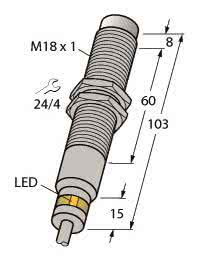 Turck Induktiver     NI7-EM18D-VP6X/S120 