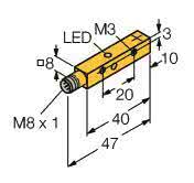 TURCK Induktiver    NI4U-Q8SE-AN6X-V1131 