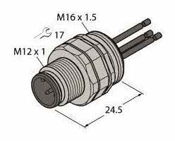 Turck Zubehör            EC-FSDE4-0,5/16 