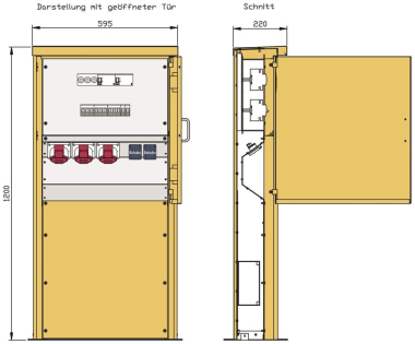 Walther Energiesäule Edelstahl  84401016 