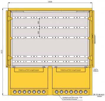 Walther F/M-Stromverteiler in   86000300 