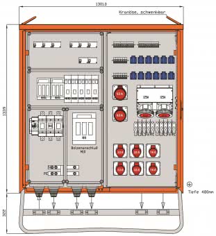 Walther Verteilerschrank 246kVA WV0622R1 