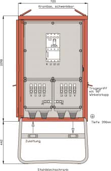 Walther Verteilerschrank 173kVA  WV0632A 