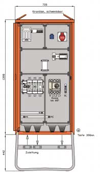 Walther Verteilerschrank 277kVA WV0740R1 