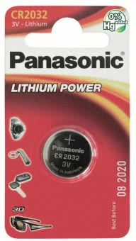 Panasonic Lithium Power      CR2032EL/1B 