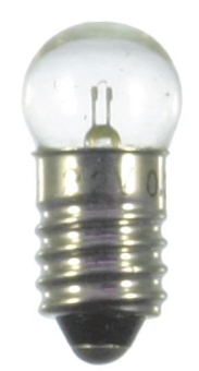 S&H Kugellampe 11,5x24mm E10 6V    93145 