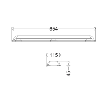 SCHUC Abdeckung, Wanne PC      161119043 