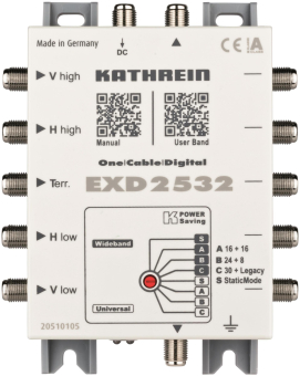 KATH Einkabel Multischalter     EXD 2532 