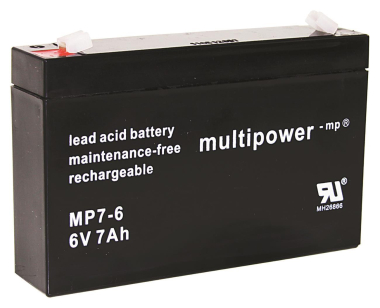 Multipower Bleiakku     MBL6/7,0AH MP7-6 