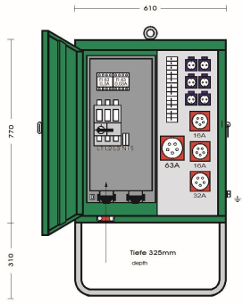 ET Verteilerschrank V63N/A/6211-2 183216 