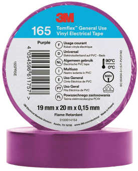 3M Temflex 19mmx20m Violett      165PR5E 