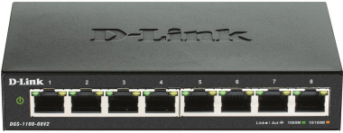 D-Link 8-Port Layer2     DGS-1100-08V2/E 