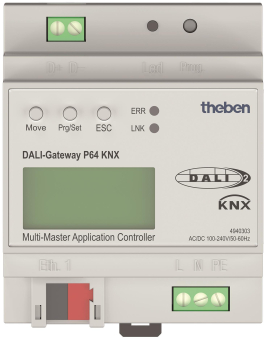 Theben Multi-Master DALI Gateway P64 KNX 