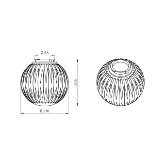 BEG Ersatzteil Ersatzglas für ALC- 94115 