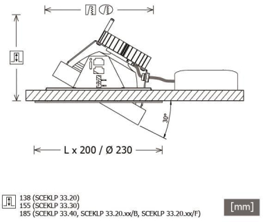 LTS SCEKLP        SCEKLP 33.3030.55 weiß 