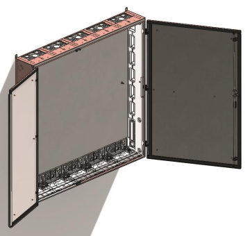 ABN System-Gehäuse IP54 geerdet     SE58 