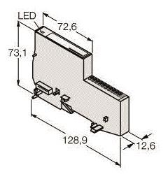 Turck BL20       BL20-E-8DO-24VDC-0.5A-P 