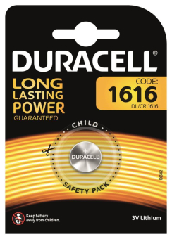 Duracell Knopfzelle Lithium D1616 030336 