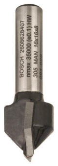 Bosch V-Nutfräser 8mm D1 16mm 2608628407 