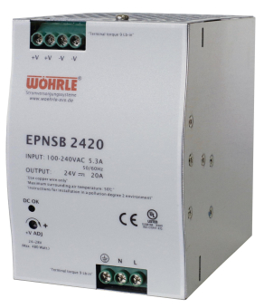 Wöhrle Schaltnetzgeräte 24VDC  EPNSB2420 