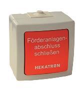 Hekatron Handauslösetaster für    HAT 03 