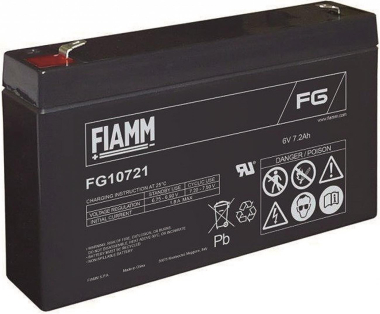 Fiamm 6V 7,2Ah     FIAMM6V/7,2AH FG10721 