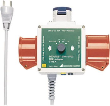 Gossen CEE-Adapter f.SECUTEST 0701 Z745A 