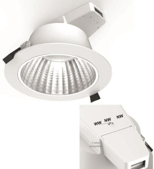 LTEK LED Einbaustrahler DAU Serie 123261 