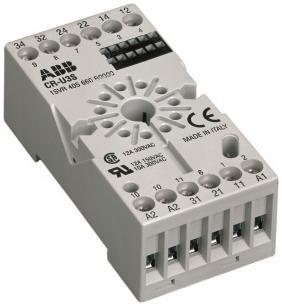 ABB Sockel für 3We CR-U Relais    CR-U3S 