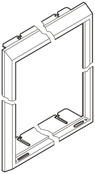 ABN Blendrahmen f.S24 RAL9016      GBR24 