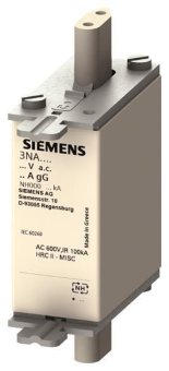 Siemens 3NA38036 NH000 10A 690VAC/250DC 