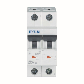 EATON FAZ-C0,5/2 LS-Schalter 0,5A 278743 