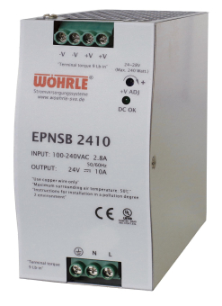 Wöhrle Schaltnetzgeräte 24VDC  EPNSB2410 