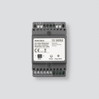 Siedle Bus-Video-Modulator Grau BVM650-0 