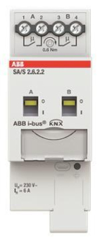 ABB Schaltaktor 2fach 6 A    SA/S2.6.2.2 