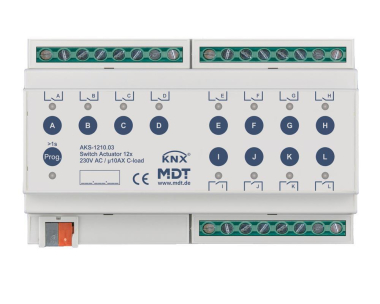 MDT AKS-1210.03 Schaltaktor 12fach 8TE 
